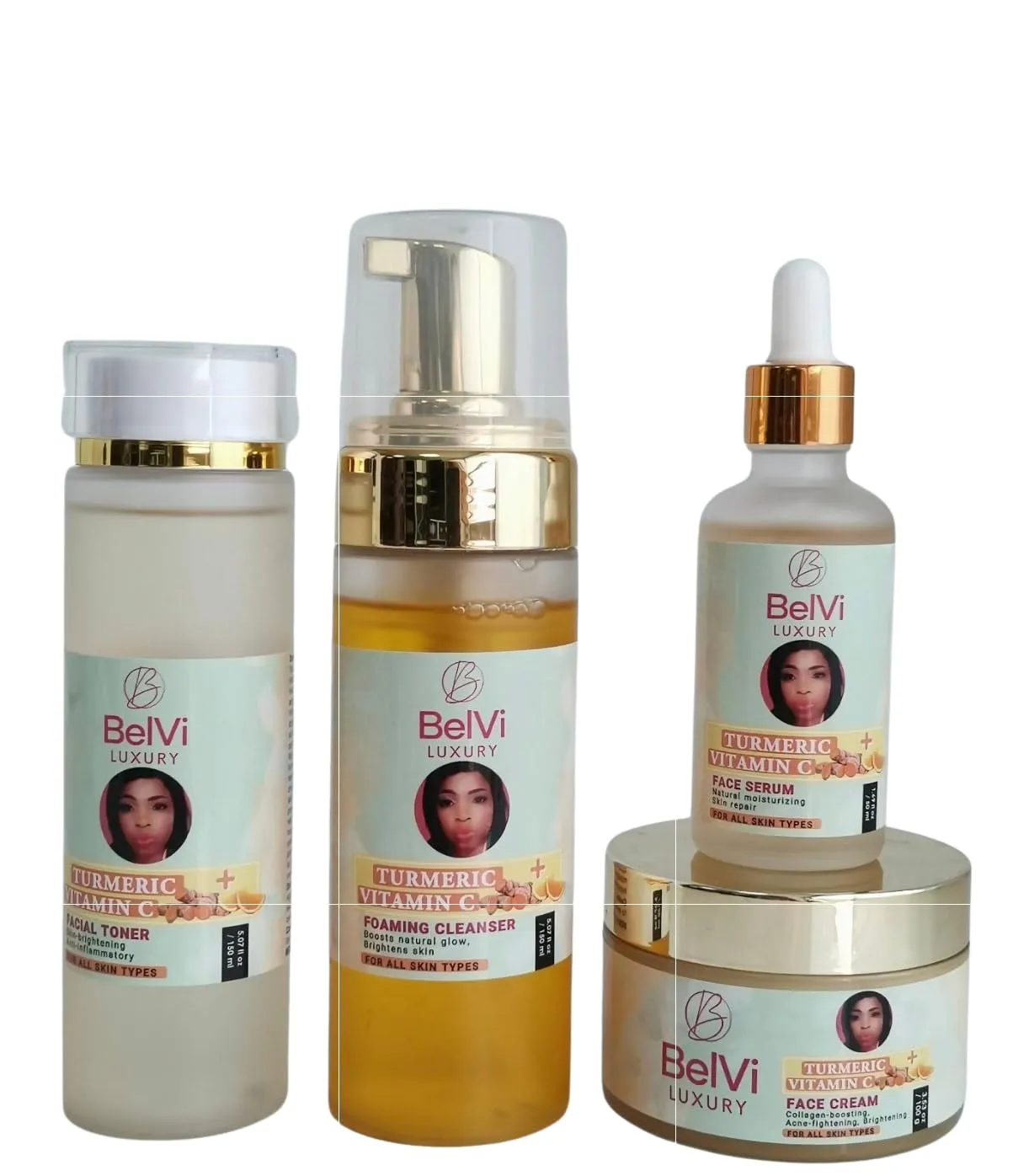 – Turmeric   Vitamin C Skincare Set