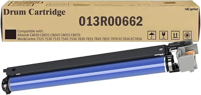 013R00662 Drum Cartridge Replacement for Xerox WorkCentre 7525 7530 7535 7545 7556 7830 7835 7845 7855 7970 EC7836 EC7856 Altalink C8030 C8035 C8045 C8055 C8070 Printer