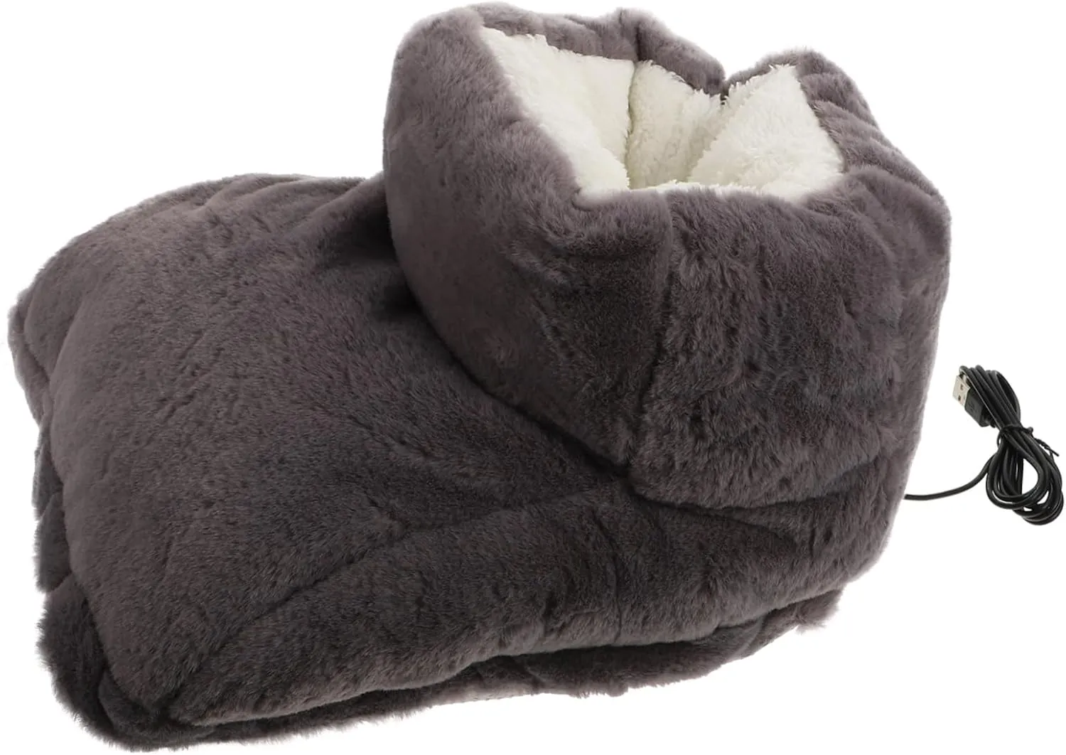 1 Set Electric Shoes Electric Feet Warmer Winter Foot Warmer Pad Rechargeable Electric Heating Socks Heated Shoes Insole Rechargeable Hand Warmer Reusable Mittens Control Grey Eva