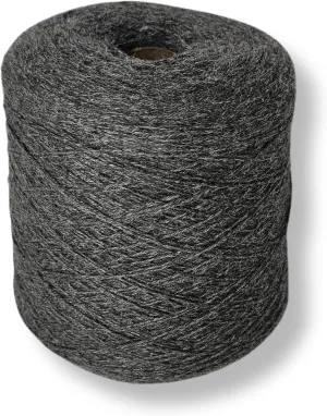 100% Baby Alpaca Yarn for Knitting & Crocheting - 1 Yarn Cone of Premium Yarn DK - Lightweight, Hypoallergenic & Thermal Peru Made - Ideal for Delicate Projects (Anthracite Grey - N042)