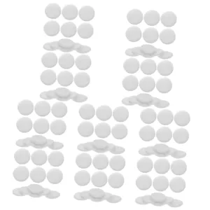 10sets Cotton Makeup Pads Reusable Makeup Rounds Soft Mini Sponges for Foundation 12pcs*10
