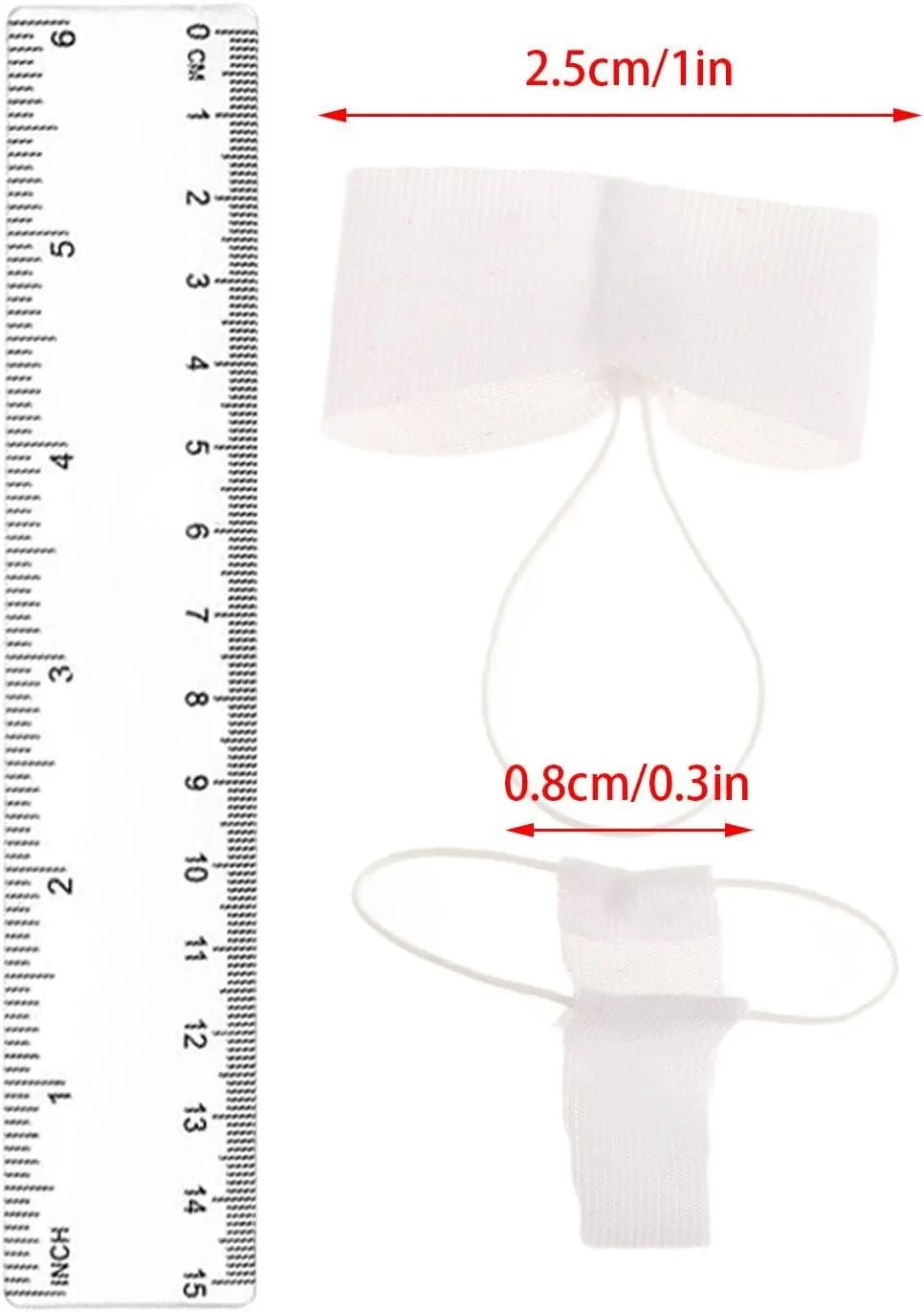 1/12 Scale Doll Apparel, Miniature Underwear Set for 6 Inch Action Figures, White
