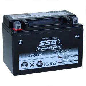 12V SSB V-Spec High Performance AGM Battery 4-VTX9-BS