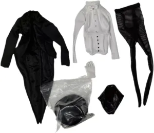 1/6 Action Figure Tuxedo Outfit for 12 Inch Model Doll