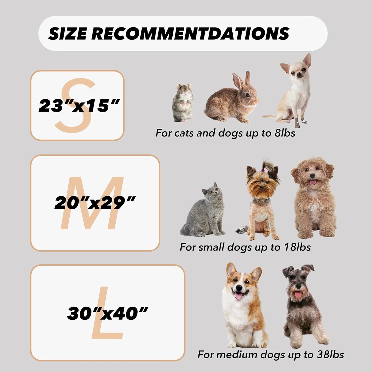 1 Pack 3 Puppy Blankets for Large Dogs Super Soft Warm Sleep Mat Grey Cute Print Fluffy Fleece Pet Throw Dog Blankets for Medium Dogs Cats,Star&Bone&Love-Large(40"x30")