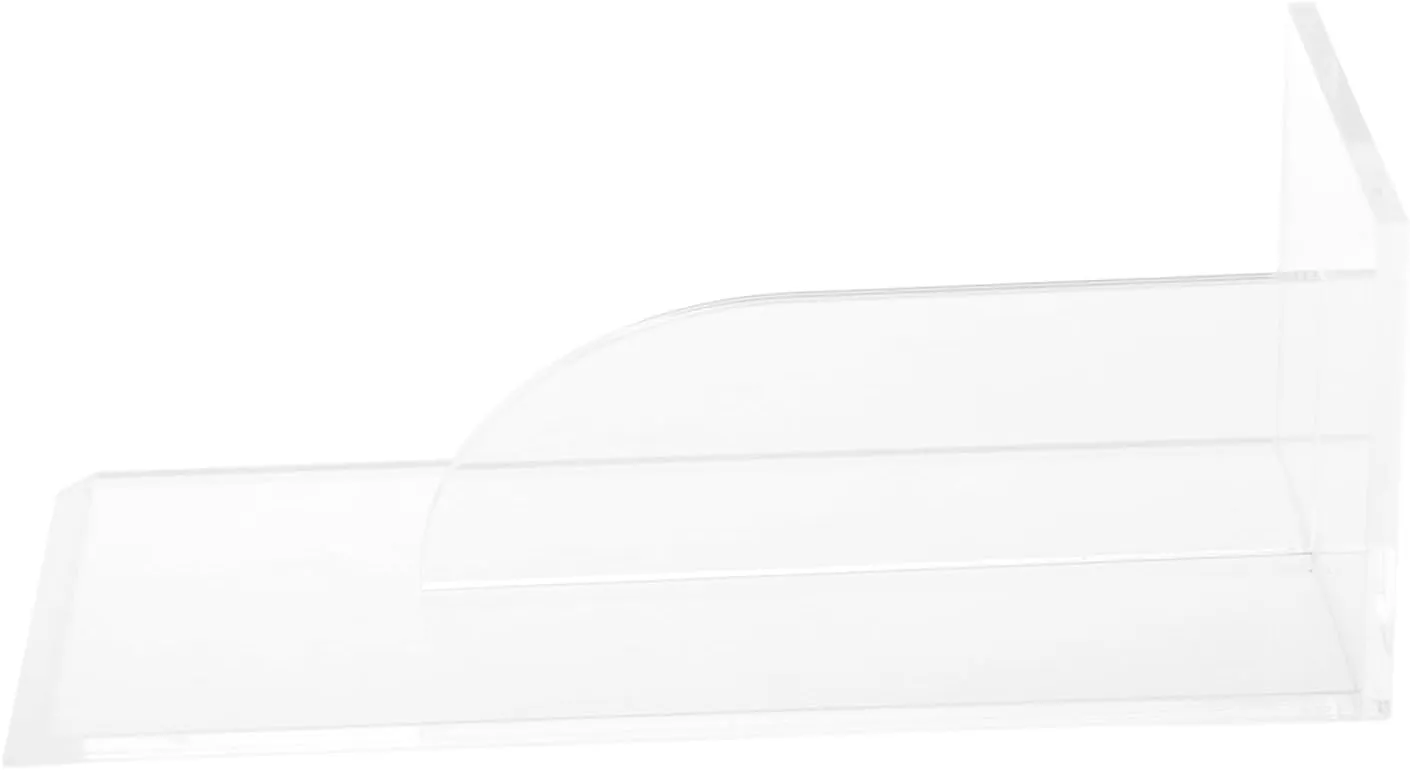 1pc Cake Scraper Transparent Spatula for Smooth Frosting Reusable Baking Tool for Bakeries and Cake Shops