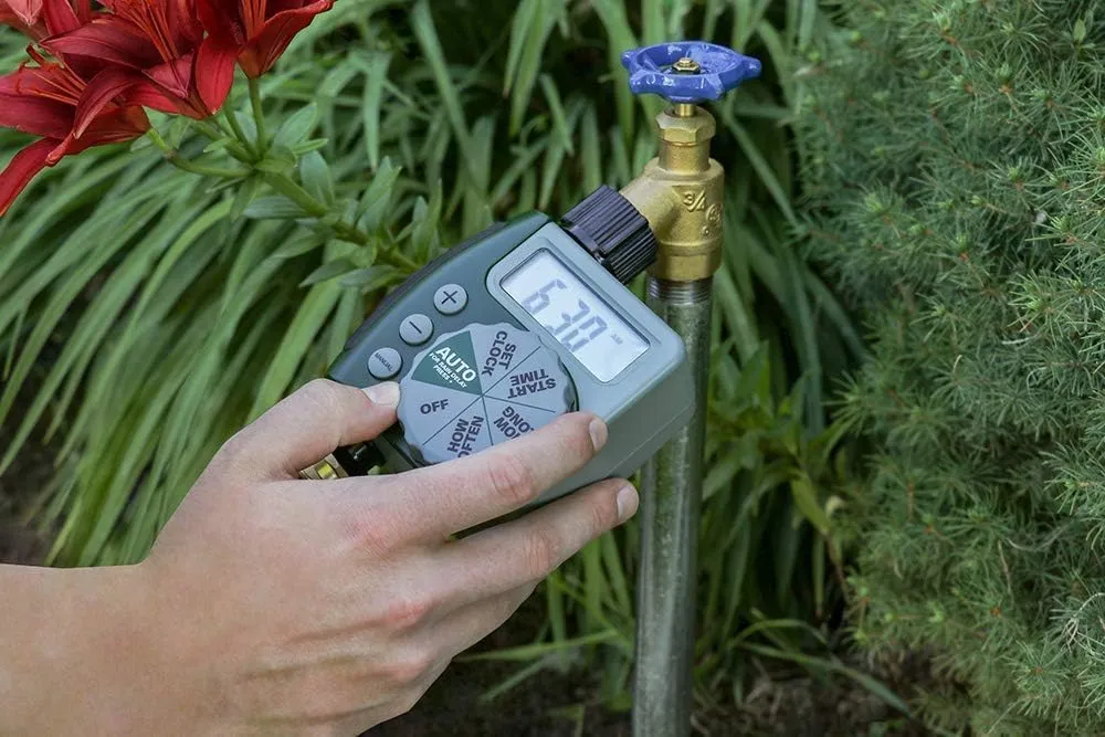 2-Pack Orbit 62061Z 1-Outlet Programmable Hose Faucet Timer - Convenient and Programmable Watering Control