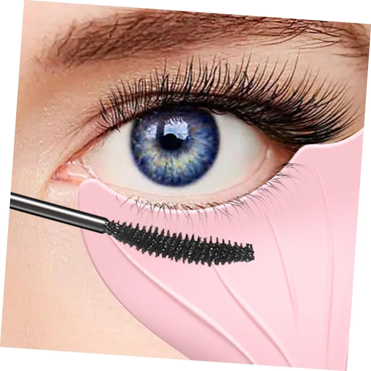 2 Pcs Silicone Eyeliner Stencils and Mascara Multi Purpose Makeup Tools for Liquid Eyeliner Eyeliner Pencil and Eye Makeup Easy to Use for Precision Application