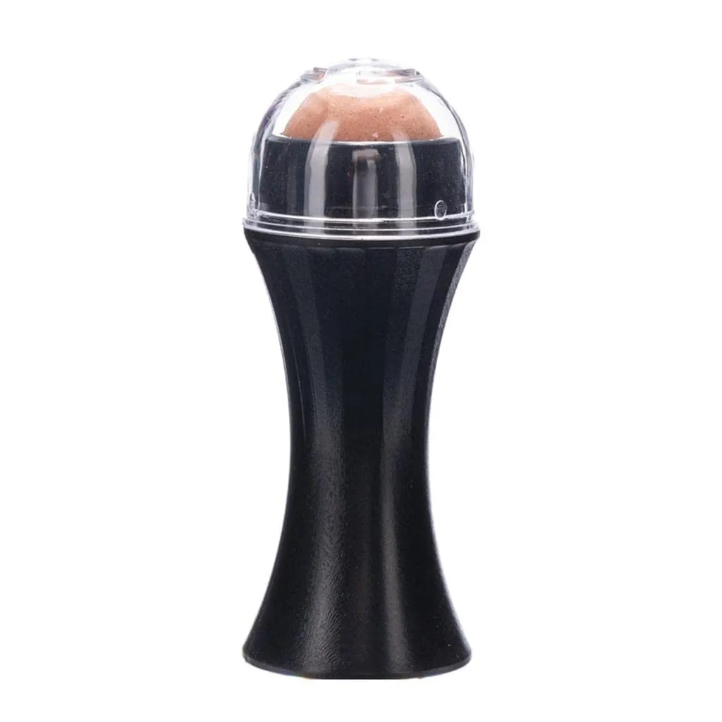 2021 Trending Oil-Absorbing Volcanic Roller for Oily Skin, Portable Face Tool for Women and Men, Mattifies and Cleanses Face, for at-Home and On-the-Go