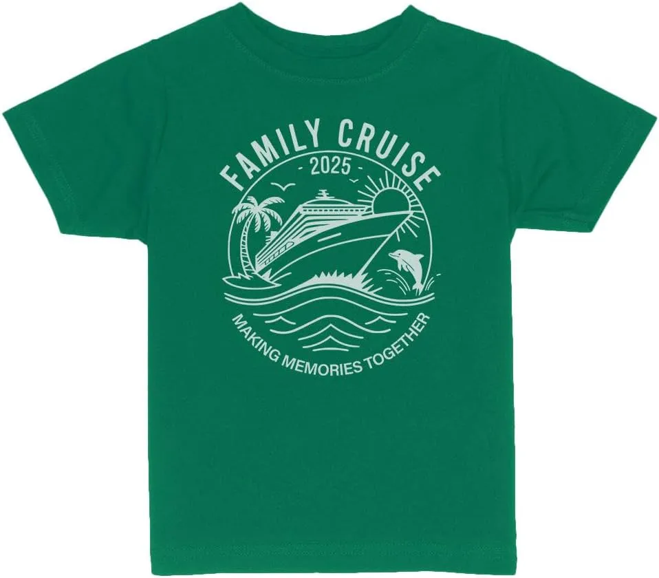 2025 Family Cruise Toddler Kids T-Shirt