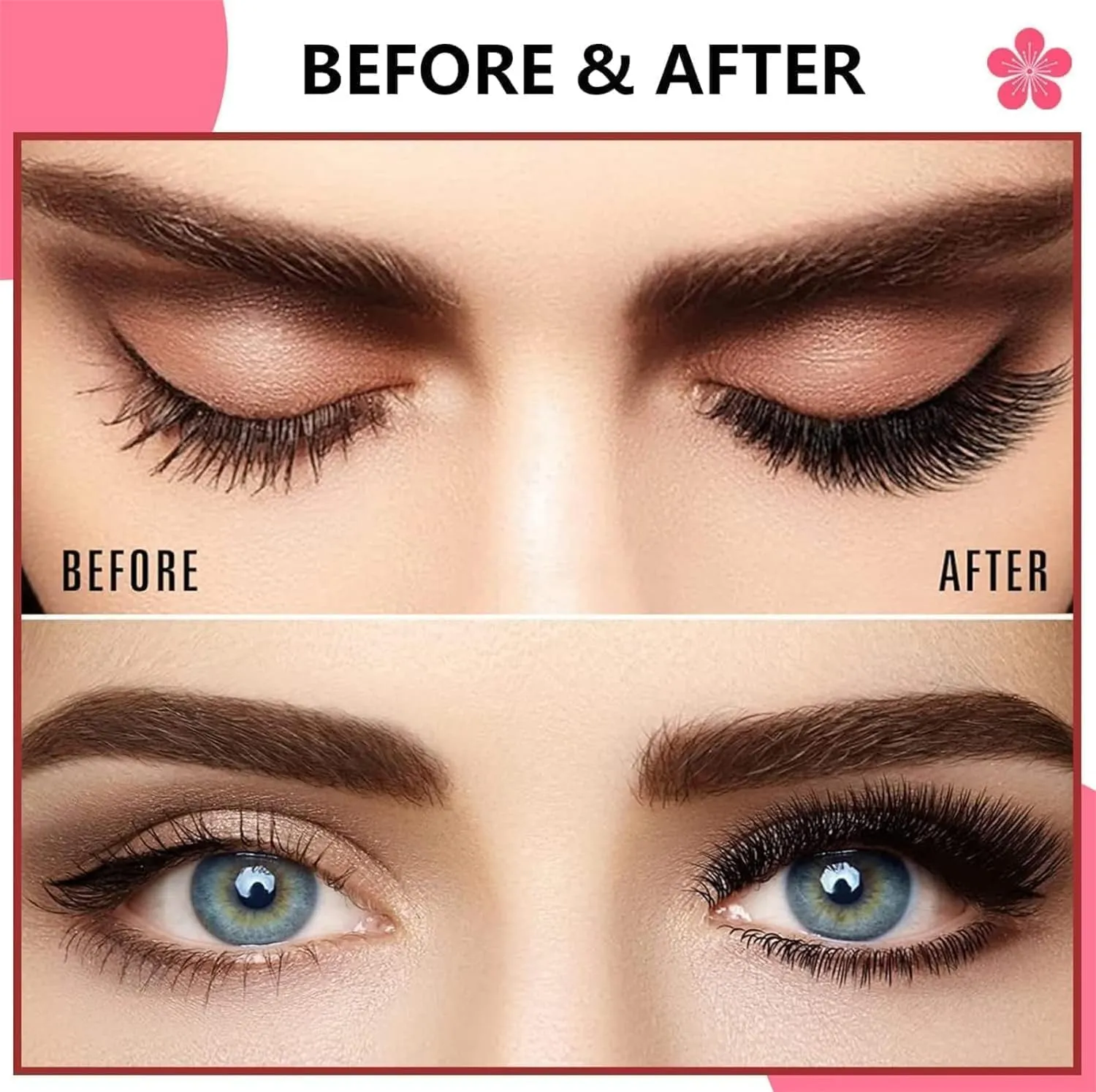 2025 New Magnetic Eyelashes with Applicator, Double Sided Reusable Magnetic Eyelashes, Glue-Free Natural Lashes (Natural)