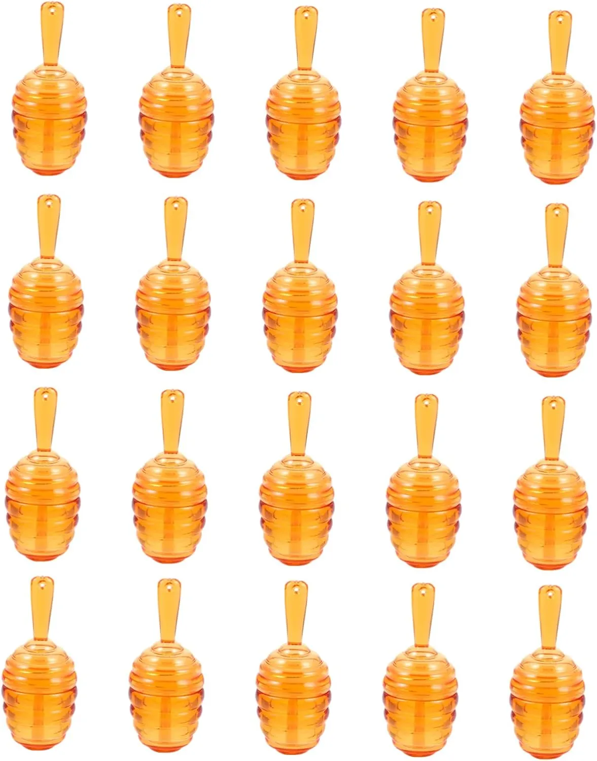 20Pcs Honeycomb Lip Gloss Tubes Refillable Bottles for Brown Color Leak Design Portable Containers for Travel and