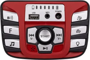 24V Children's Electric Vehicle 2588 Power Supply Central Control Switch Multi-Function Bluetooth Connection Music Power Display Center Panel Electric Toy Car Replacement Parts