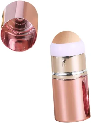 2pcs Face Skin Care Roller with Oil Absorbing Balls Reusable Volcanic Stone Tool for Oily Skin Control for Home Office Gym Go Use