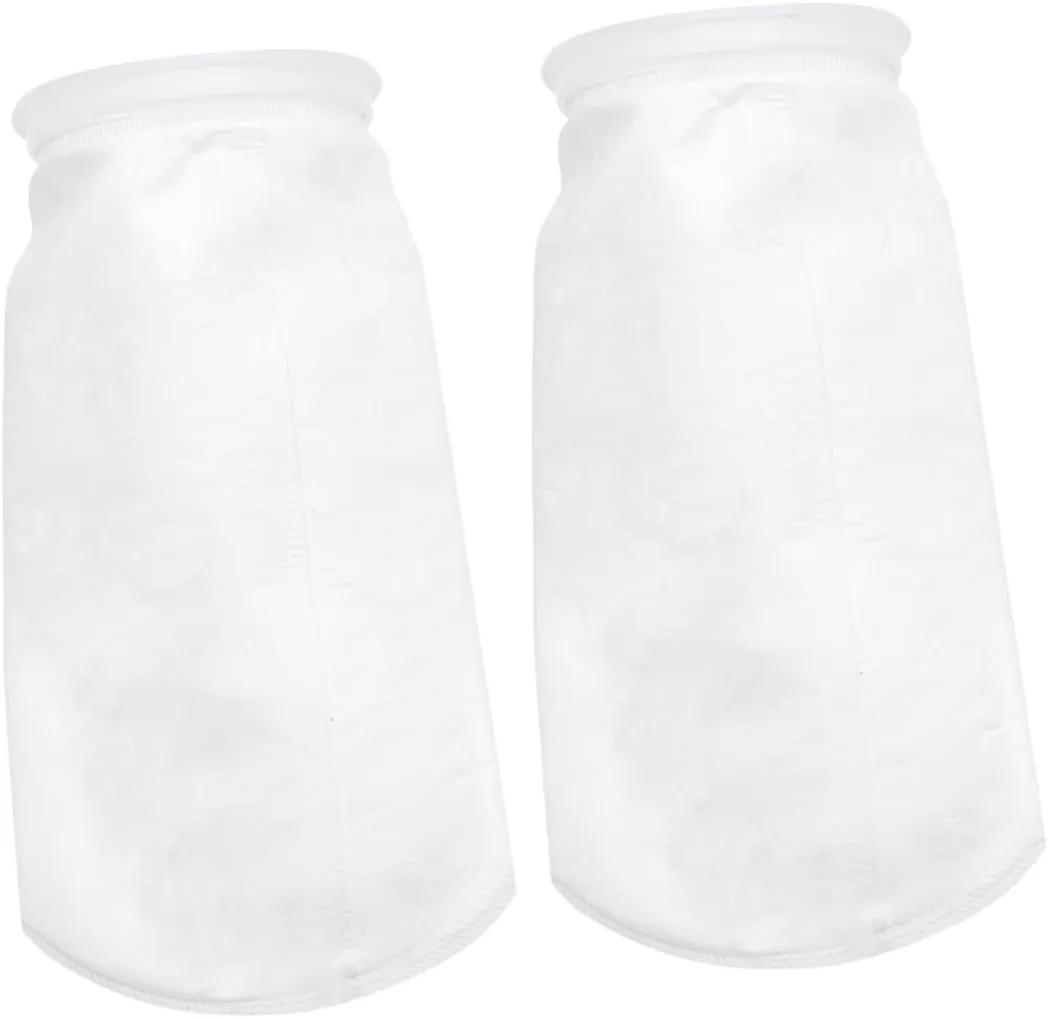 2Pcs Reusable Juice Strainer Bag Milk Beverage Filter Food Grade Non Woven Cloth Easy to Clean Kitchen Tool for Healthy Drinks Edible Oils
