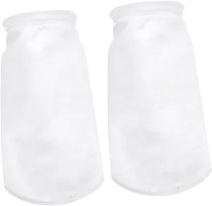 2Pcs Reusable Juice Strainer Bag Milk Beverage Filter Food Grade Non Woven Cloth Easy to Clean Kitchen Tool for Healthy Drinks Edible Oils