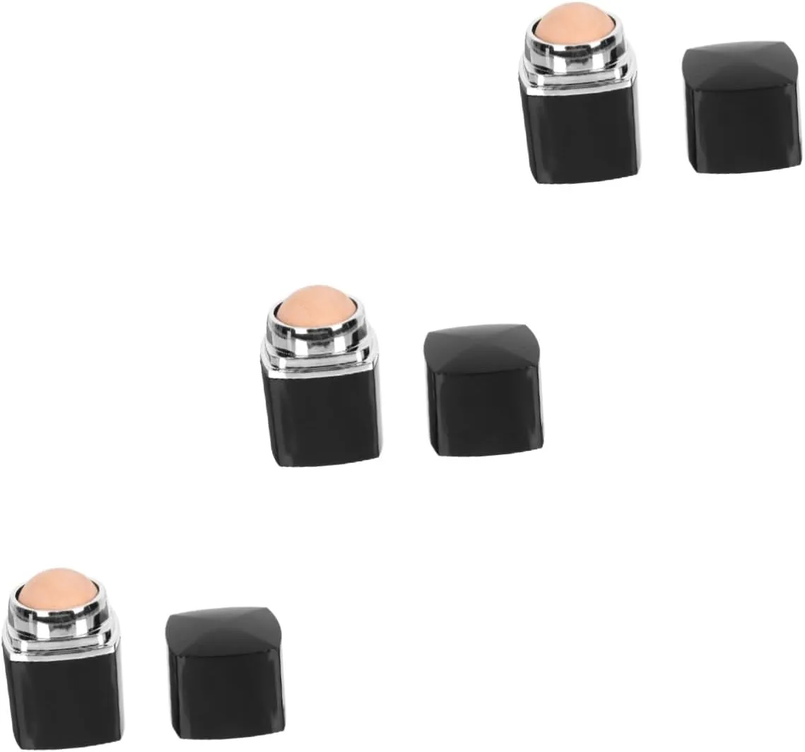 3 Pcs Facial Oil Cleaning Roller Reusable Jade Roller for Oily Skin Absorbing Balls