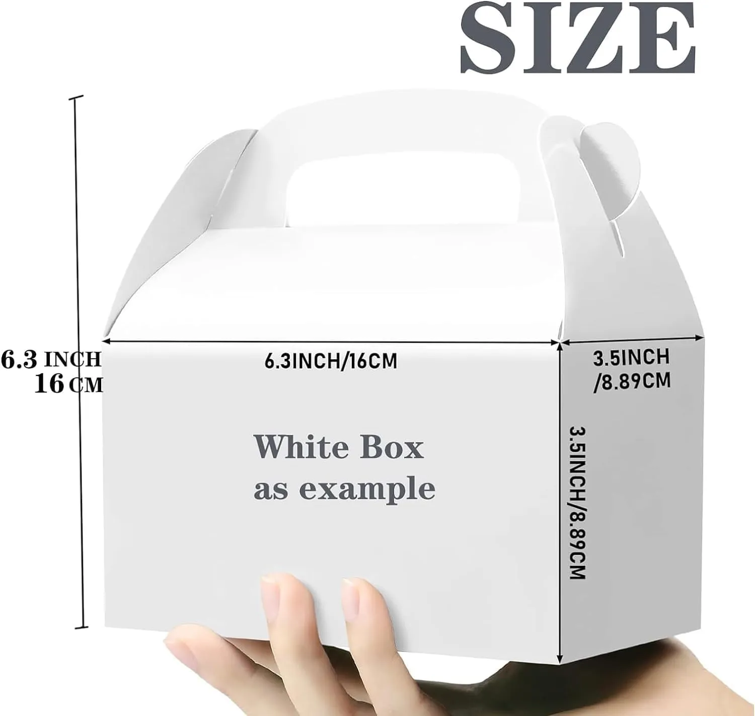 30Pcs Dark Red Party Favor Gift Box, Gable Box,Cardboard Treat Box, Goodie Candy Box. Perfect for Birthday Babyshower or Any Fun Red Theme Party