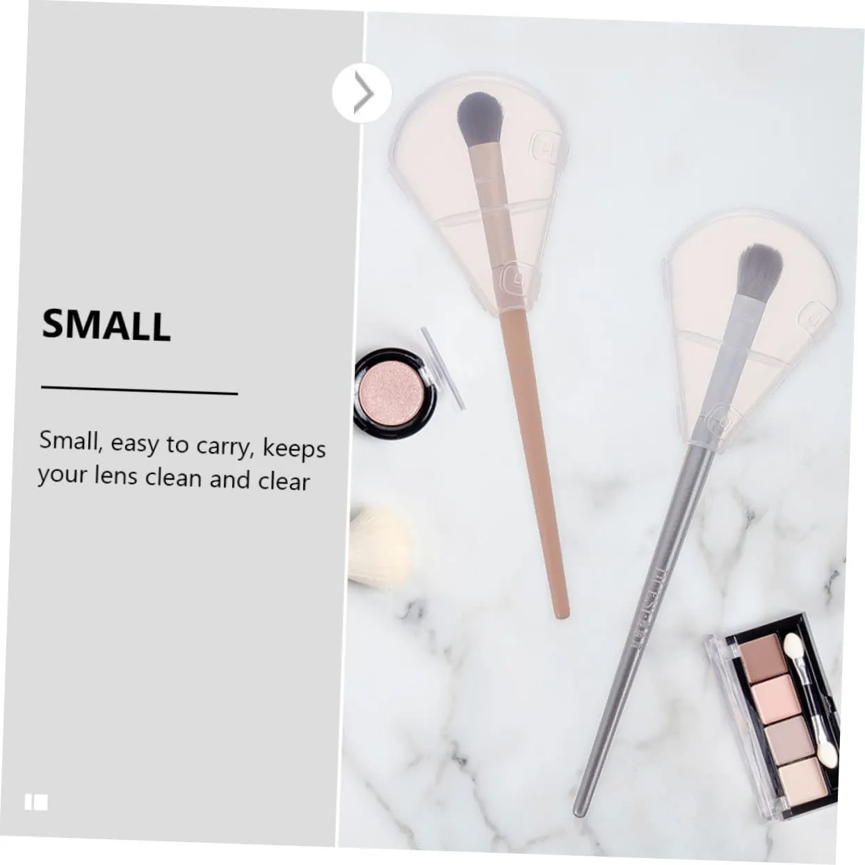 30pcs Highlighter Brush Protector Makeup Brush for Storage for Daily Use