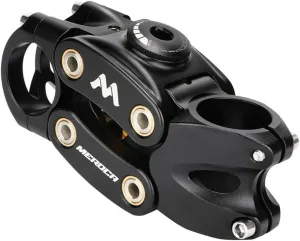 31.8mm Suspension Stem for Bikes with 4 Replaceable Coil Springs of Different Stiffnesses,7° 90mm Shock-Absorbing Bike Handlebar Stem for MTB, Gravel Bikes, Ebike