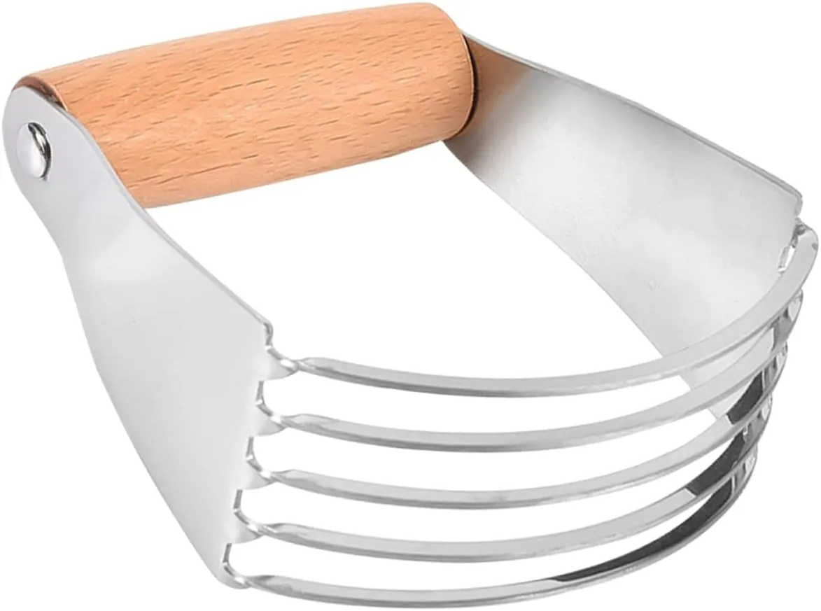 3pcs Flour Cutter Handle Reusable Scraper Kitchen Tool for Baking Pastry for Mixing and Blending Ingredients for Biscuits Cakes and Pies