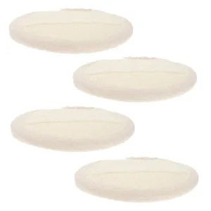 3pcs Loofah Makeup Pads Face Cleaning Puff for Gentle Cleansing and Makeup Removal for Women and Travel Soft and Safe for All Skin Types