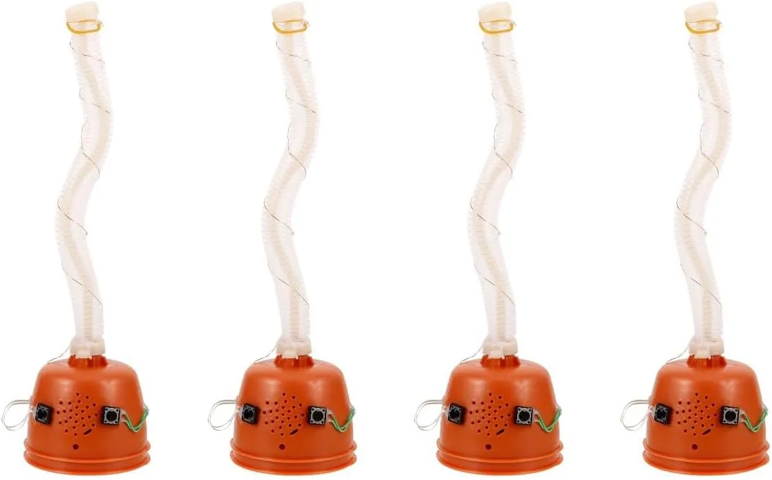 4pcs Dancing Toy Movement Cactus DIY Accessories Repairing Movement Plaything Movement School Supply Toy Fitting Kids Plaything Dancing Toy Supply DIY Supply Toys Plastic Electric