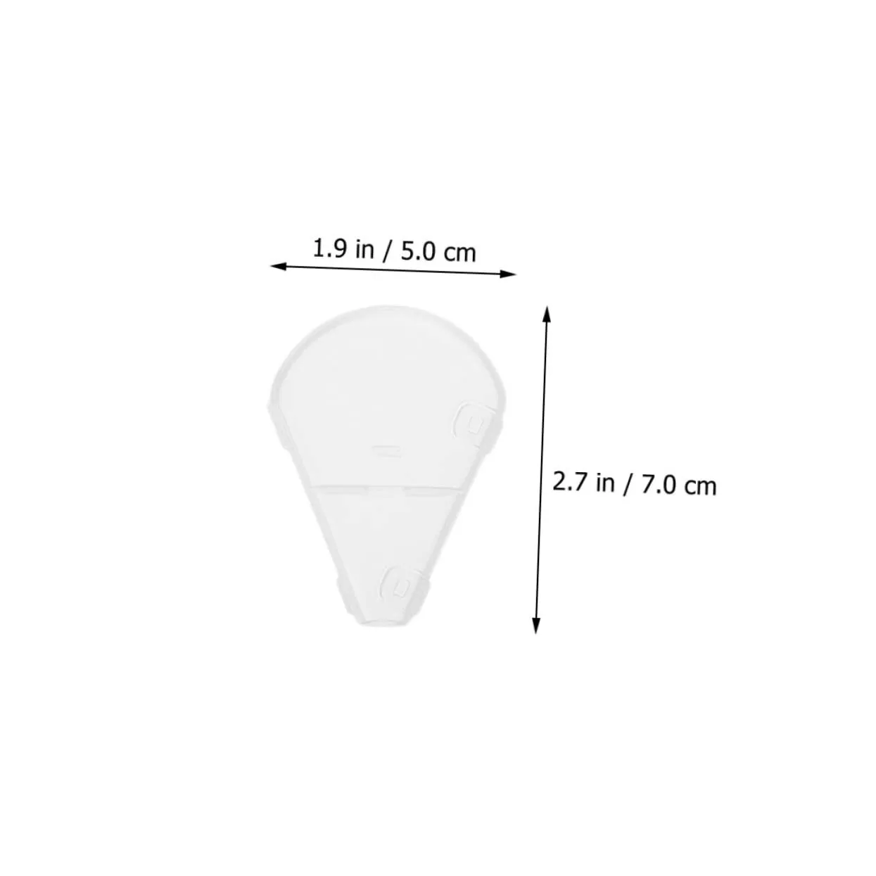 4sets Makeup Tool Protector Plastic Brush Cover for Highlighter Reusable Sturdy Abs Material 6pcs*4