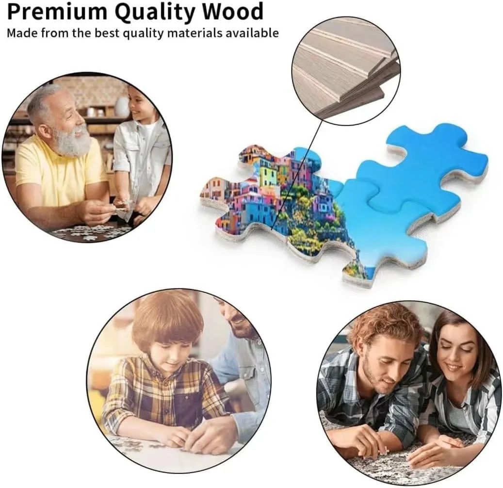 500 Piece Freshwater Game Fish Some of The Popular Fish Great Jigsaw Puzzles for Adults Dog Puzzles for Adults Toys Gift Family Decoration Puzzles