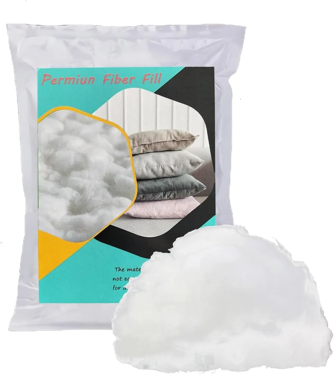 500g/1.1lb Premium Polyester Stuffing for Stuffed Animals,Soft and Warm Down Feather Like Pillow Stuffing for Couch Pillow,Fiber Filling Stuffing for Craft