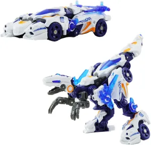 52TOYS BEASTDRIVE Wheel Raptor Deformation Toys Action Figure, Converting Toys in Vehicle and Beast, Perfect Birthday Party Gift for Teens and Adults