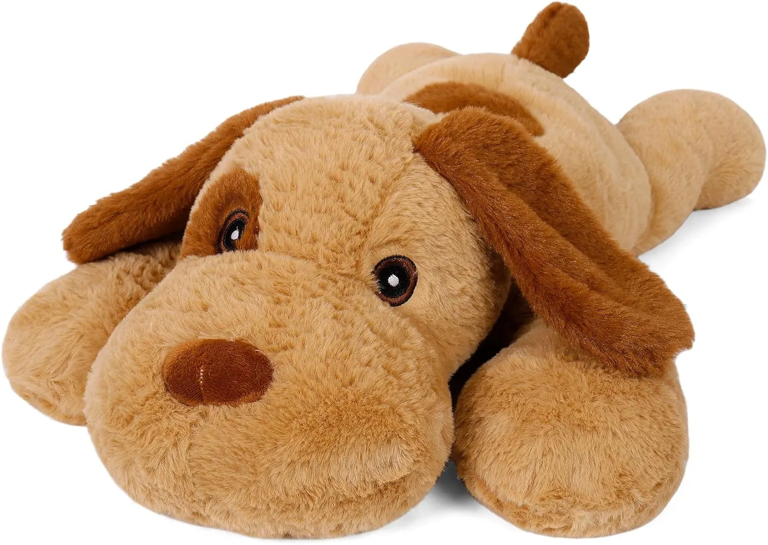 5lbs Dog Weighted Stuffed Animals, Weighted Dog Stuffed Animal 24in, Large Weighted Dogs Plush for Adults, Kids, Gifts for Girls and Boys, Plush Toy Pillows