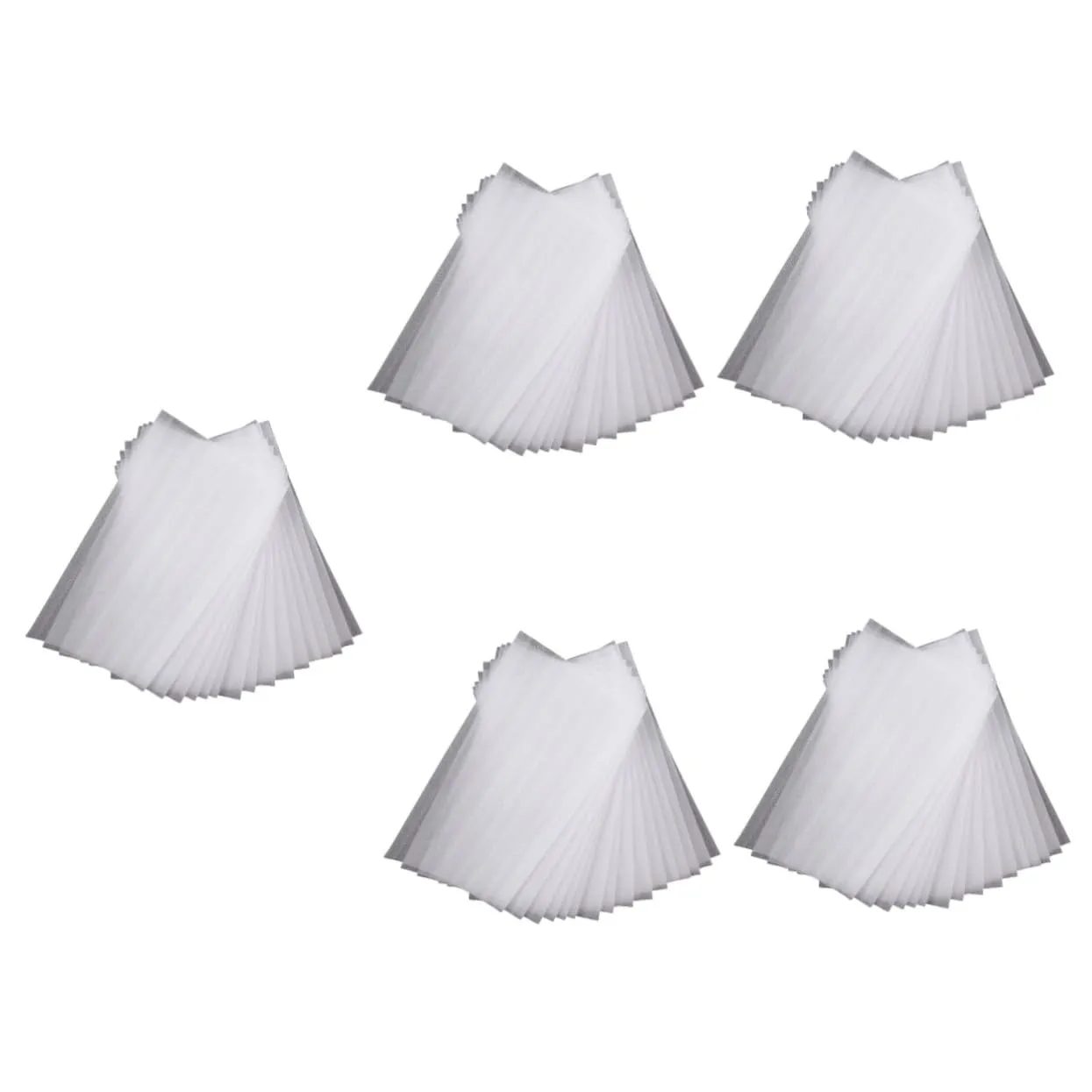 5sets Pearl Hair Highlighter Reusable Hair Highlighting Concealer 50sheets 5