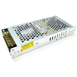 5v40A200w Power Supply Universal Regulated Switching Ultra-Thin Converter Transformer Driver 110V/220V AC for programmable led Sign Lights String Pixel Light Computer CCTV Camera Security System Radio