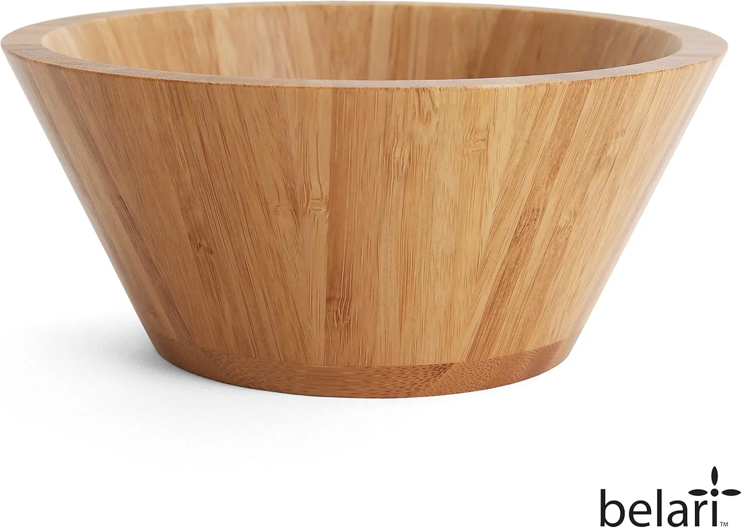6.5" Bamboo Bowl Set - Bamboo Reusable Bowls - Round Bamboo Bowls - Wood Dinnerware - Bamboo Dinner Bowls - Bamboo Dinnerware Set - Eco Friendly Bowls (4 Pack / 6.5" Round)