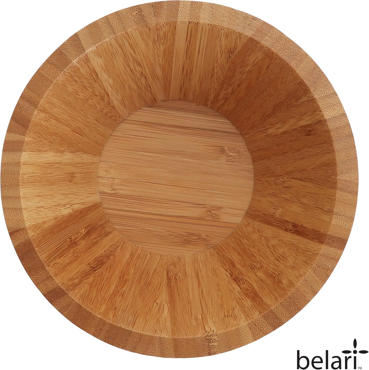 6.5" Bamboo Bowl Set - Bamboo Reusable Bowls - Round Bamboo Bowls - Wood Dinnerware - Bamboo Dinner Bowls - Bamboo Dinnerware Set - Eco Friendly Bowls (4 Pack / 6.5" Round)