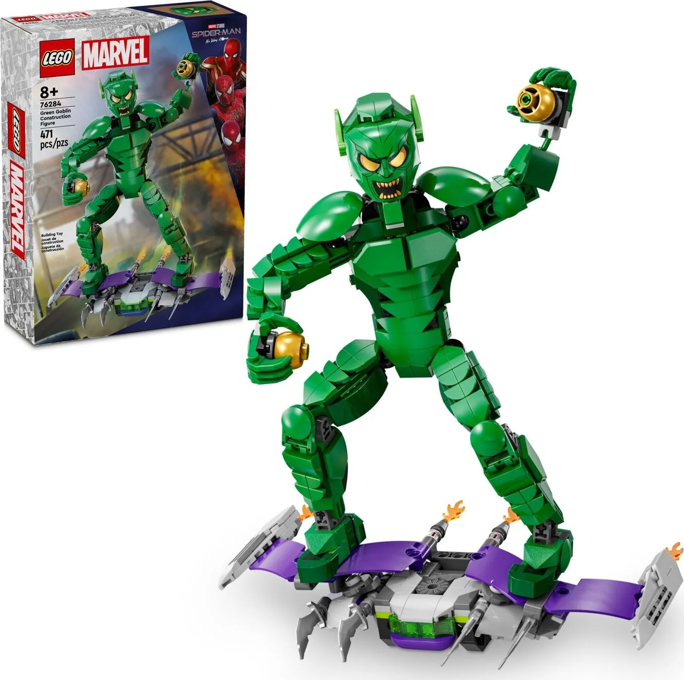 76284 Green Goblin Construction Figure