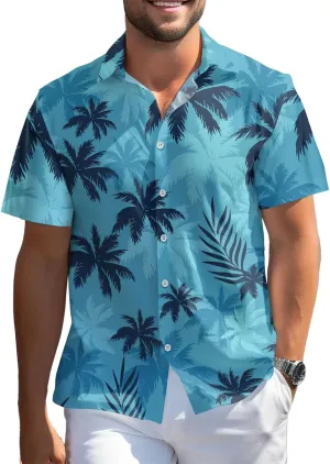 99TIMORO Game Character Hawaiian Shirt, Anime Movie Short Sleeve, Funny Print Button Down Top