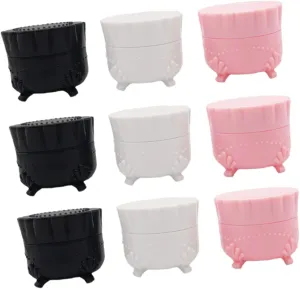 9Pcs Portable Empty Bottles for Travel Makeup Sample Holder Nail Polish Face Cream Delicate Cosmetic Containers