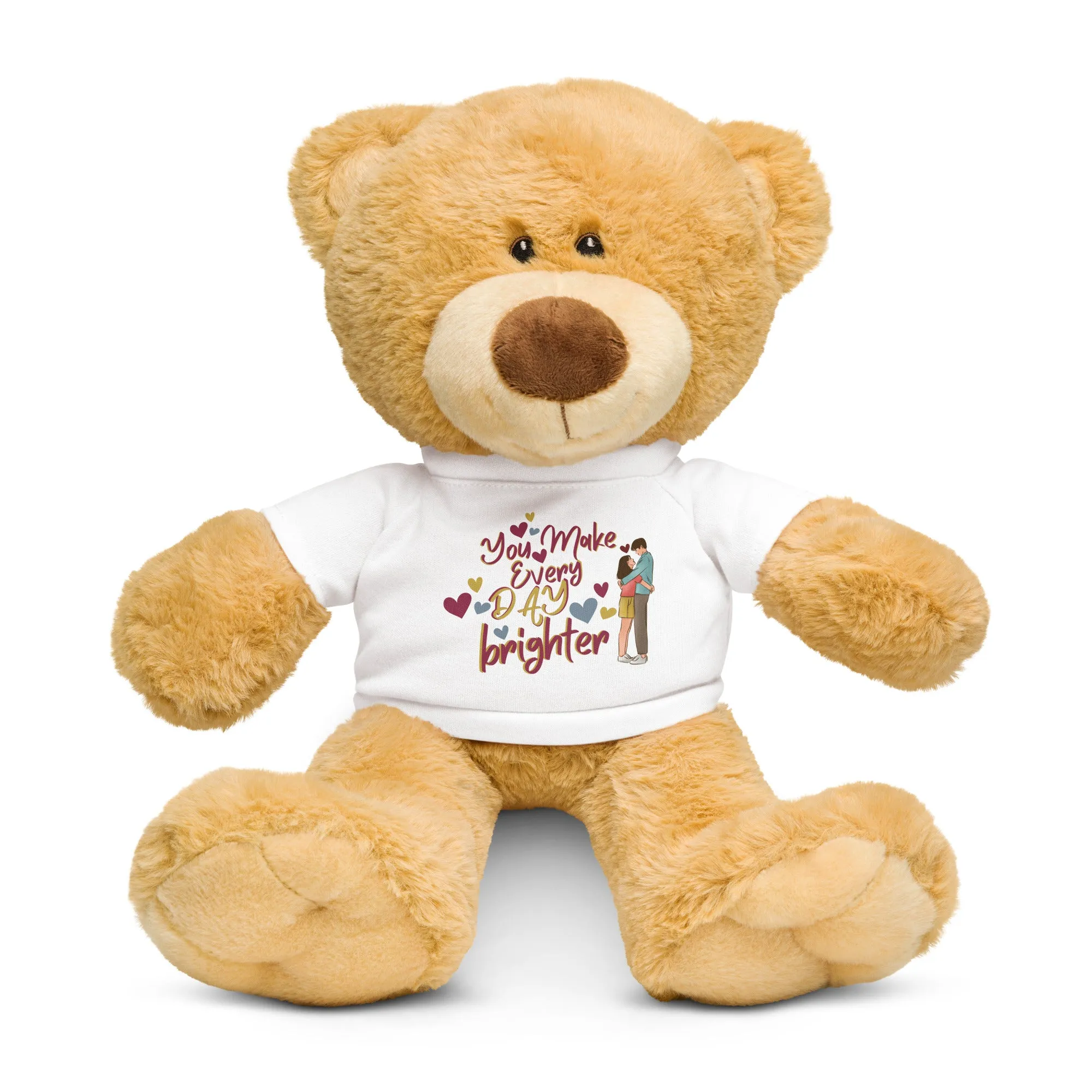 A Heartfelt Embrace - Teddy Bear Gift for Couples