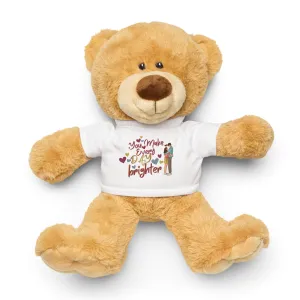 A Heartfelt Embrace - Teddy Bear Gift for Couples