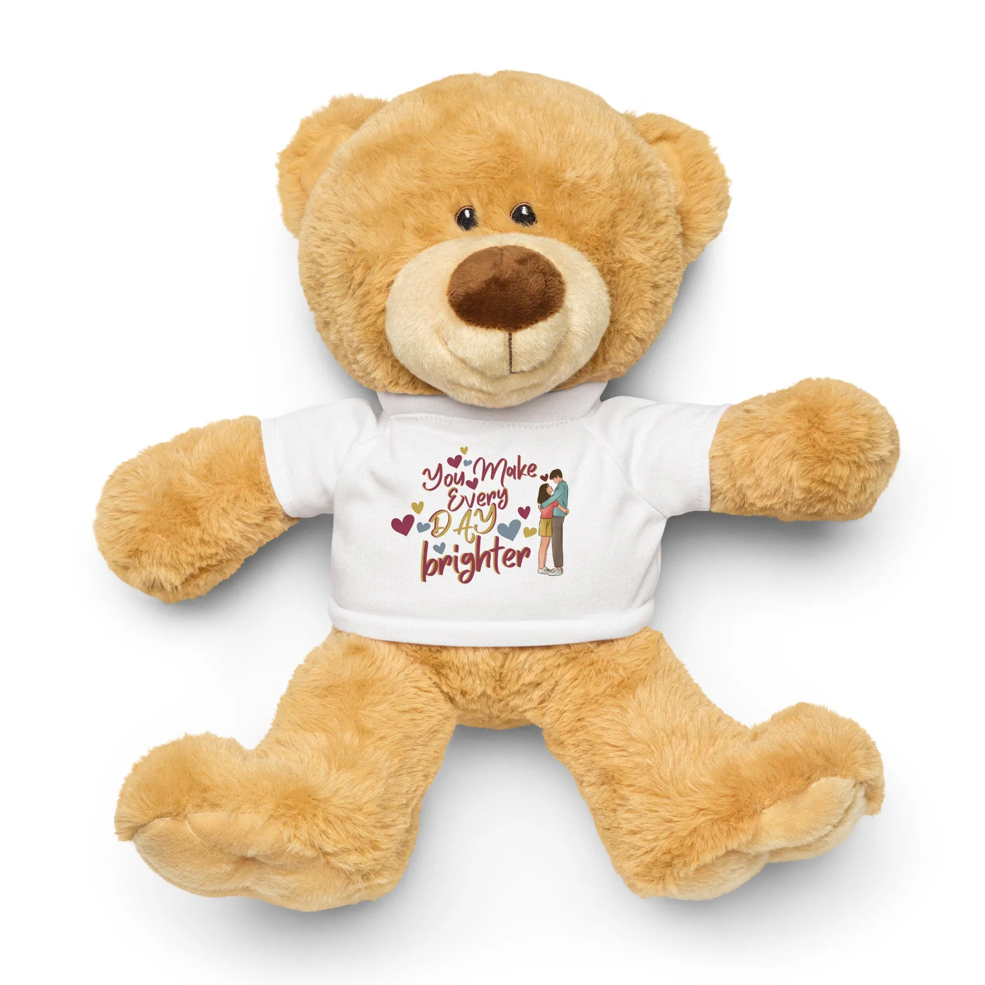 A Heartfelt Embrace - Teddy Bear Gift for Couples
