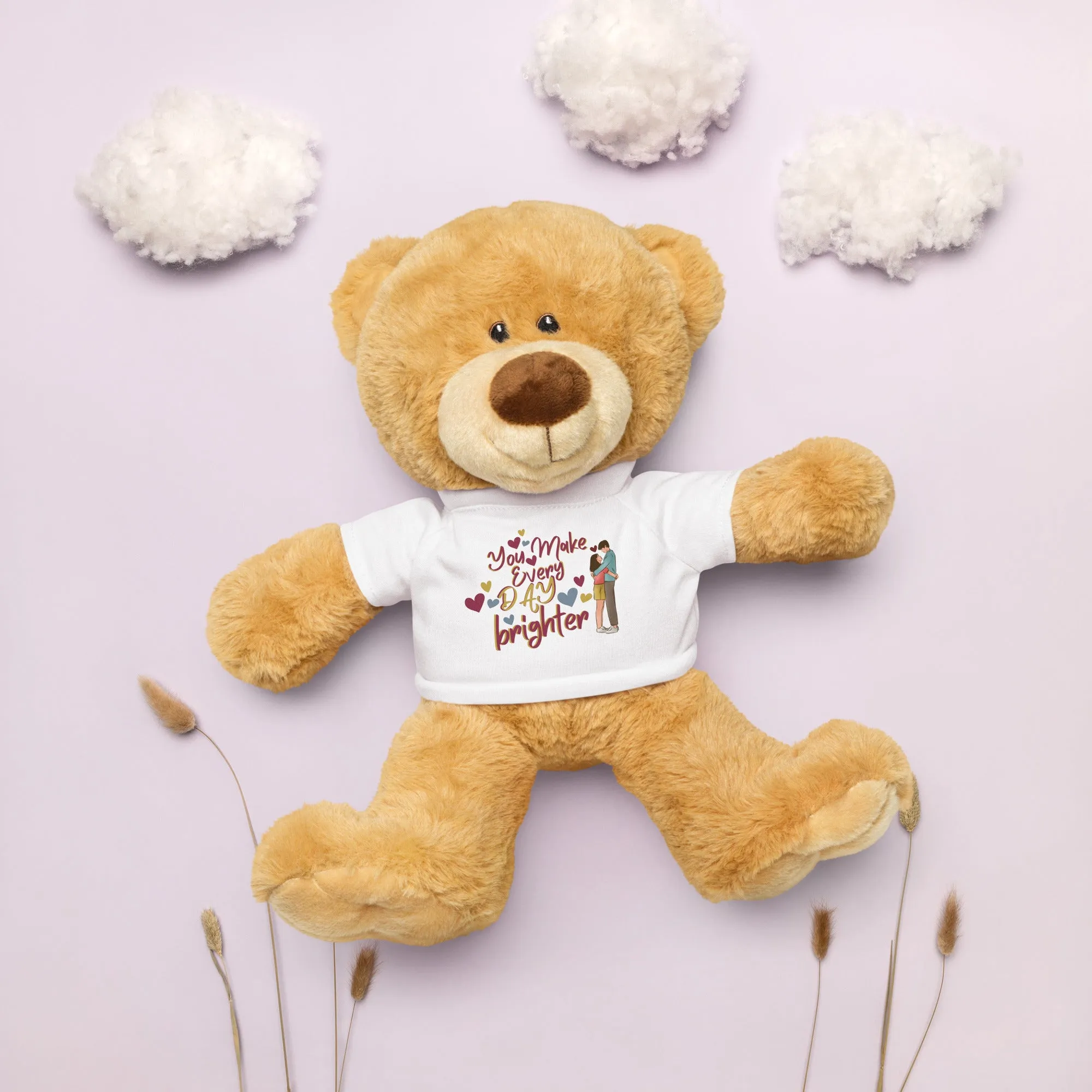 A Heartfelt Embrace - Teddy Bear Gift for Couples