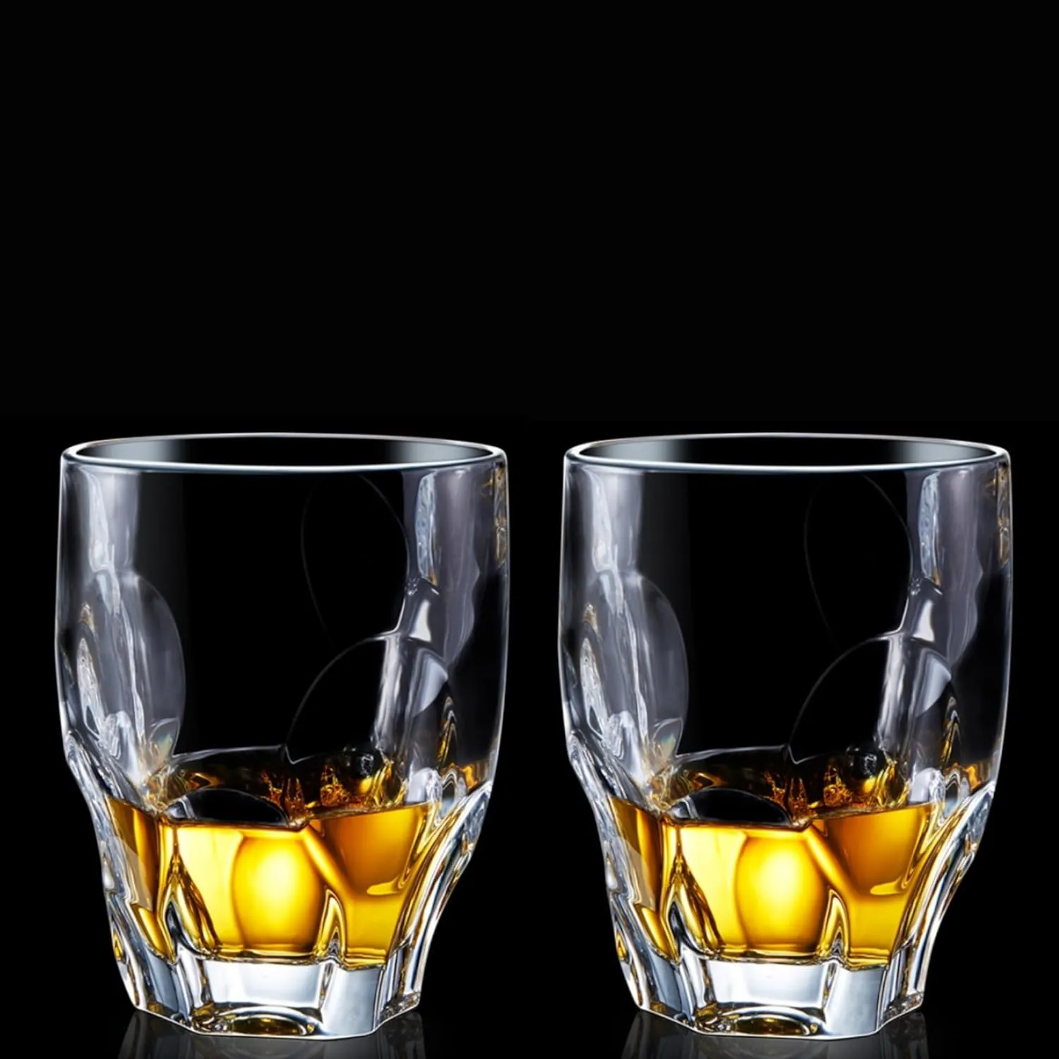 A&A Wonders Premium Whiskey Stones 100% Natural Granite Set Of 9 Chilling Rocks Stone Reusable Ice Cubes For Drinks With Velvet Carrying Pouch, Gift for Whiskey Lovers (Sculpture)