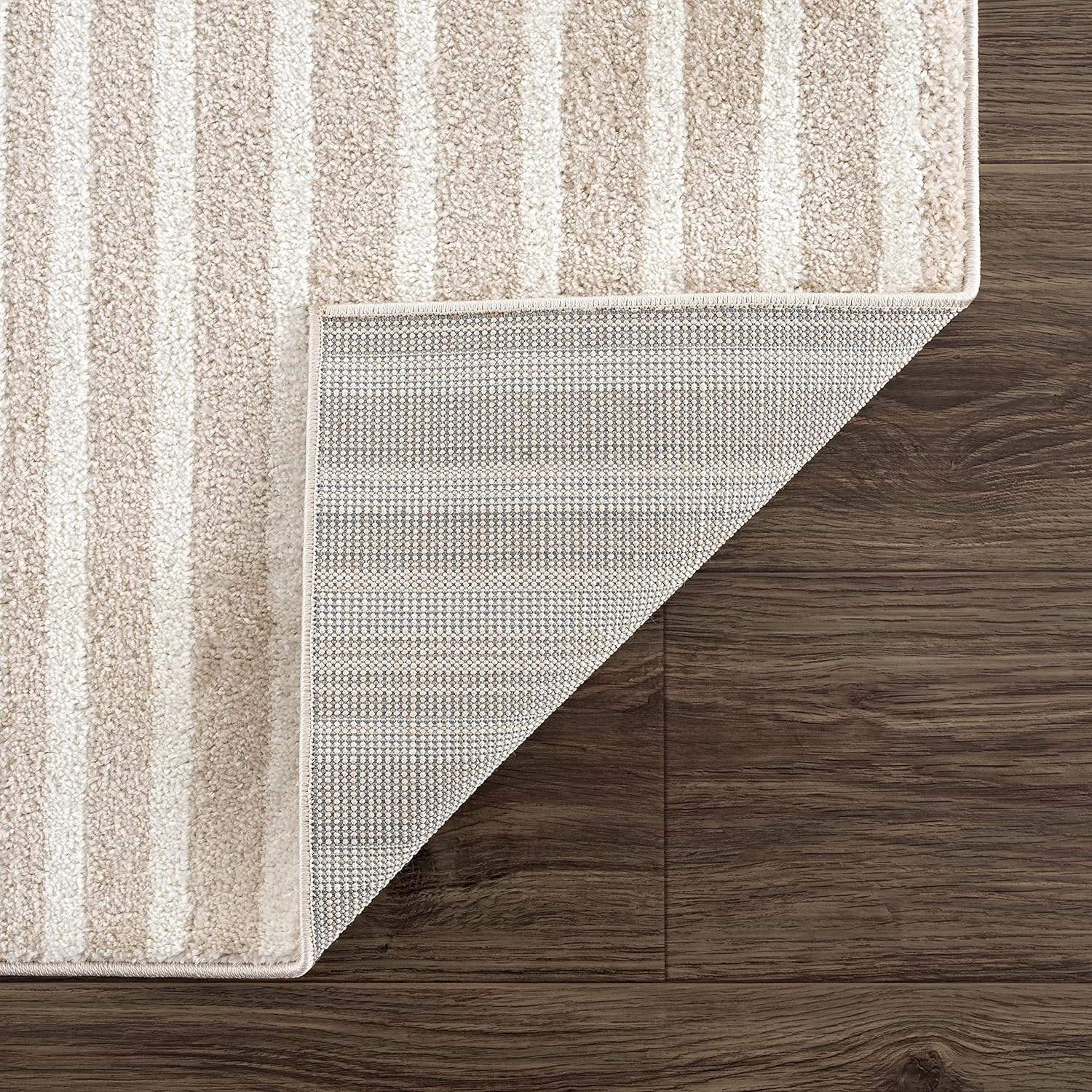 Abani Area Rug for Living Room -Nuevo 5' x 8' Beige Arch Pattern Area Rug, Soft and Durable Living Room Rug, Stain and Fade Resistant, Chic Modern Design, Pet & Kid Friendly