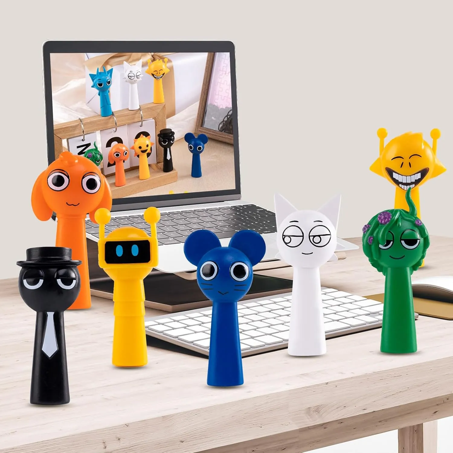 Action Figures & Game Toy Collectibles Fun Adult Decor Set with Intricate Character Details (12Pcs)