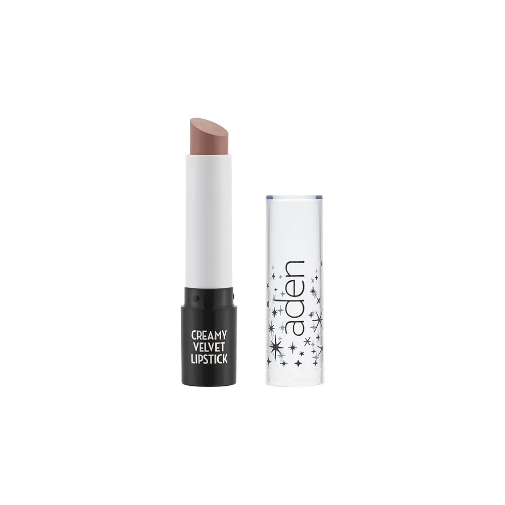 aden Velvet lipstick – Highly Pigmented – Durable & Hydrating – Non Drying – Creamy & Smooth (01 Teddy)