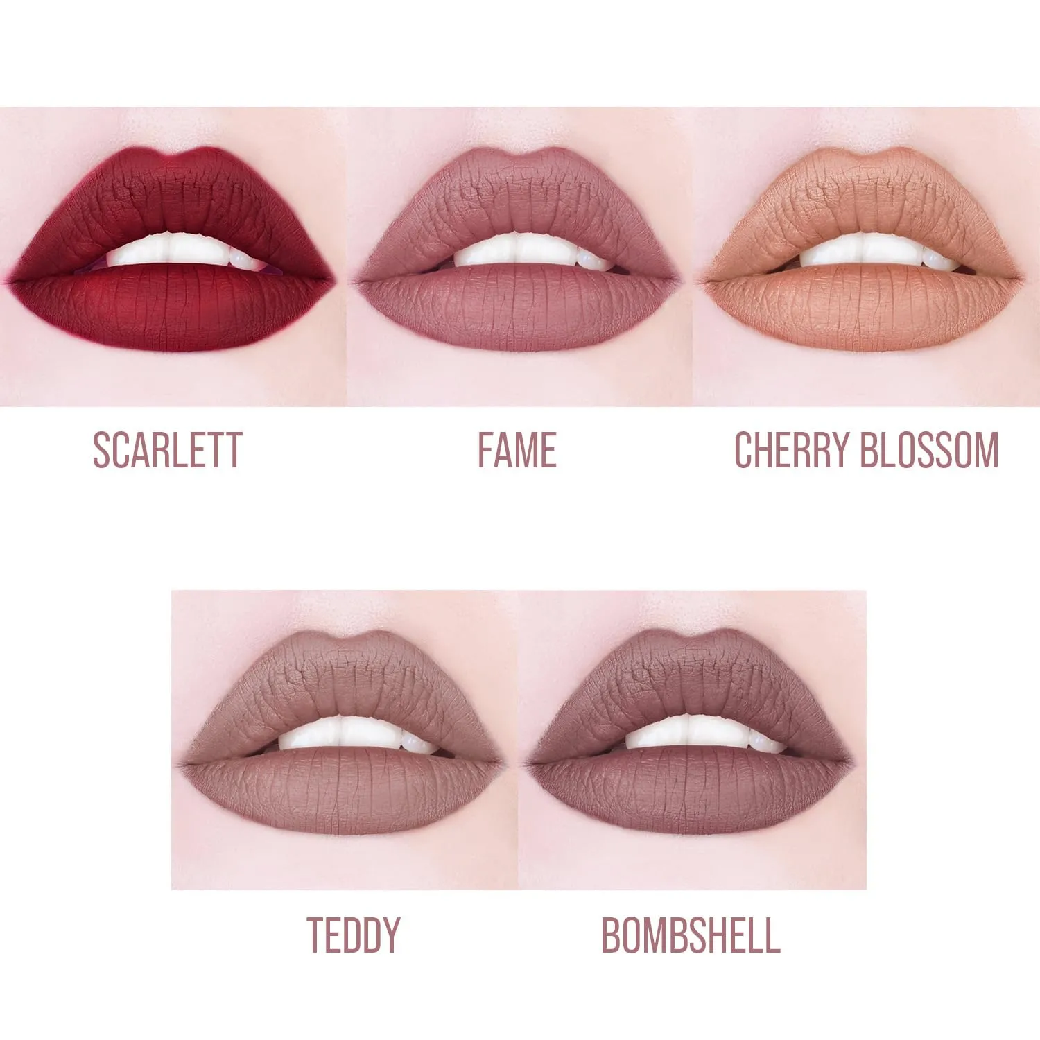 aden Velvet lipstick – Highly Pigmented – Durable & Hydrating – Non Drying – Creamy & Smooth (01 Teddy)