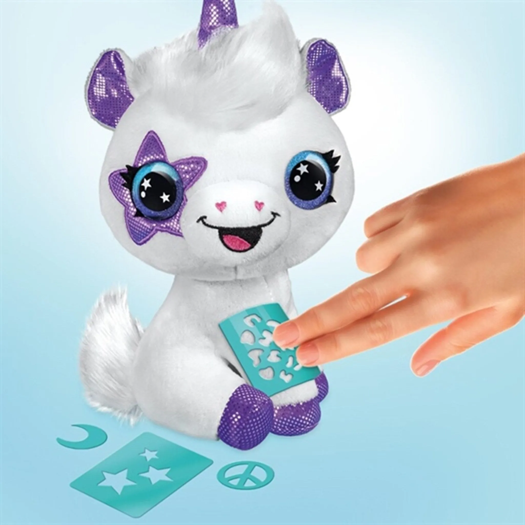 Airbrush Plush Unicorn