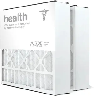 AIRx Filters 20x20x5 MERV 13 HVAC AC Furnace Air Filter Replacement for Air Bear Trion 229990-003, Health 2-Pack, Made in the USA
